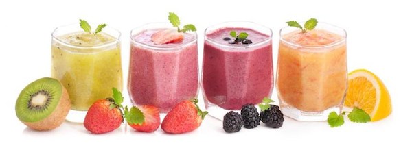 sevral smoothies