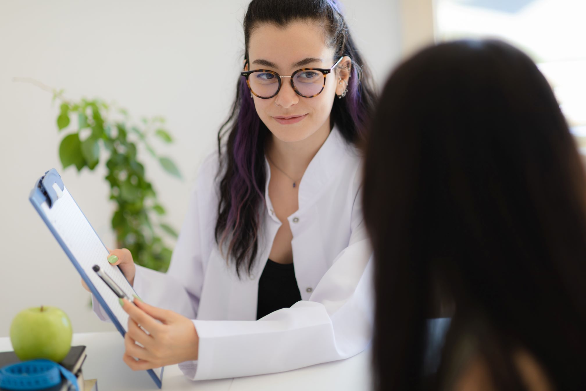 someone speaking with a doctor about integrative medicine