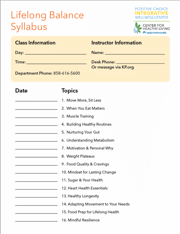 Healthy Balance Book